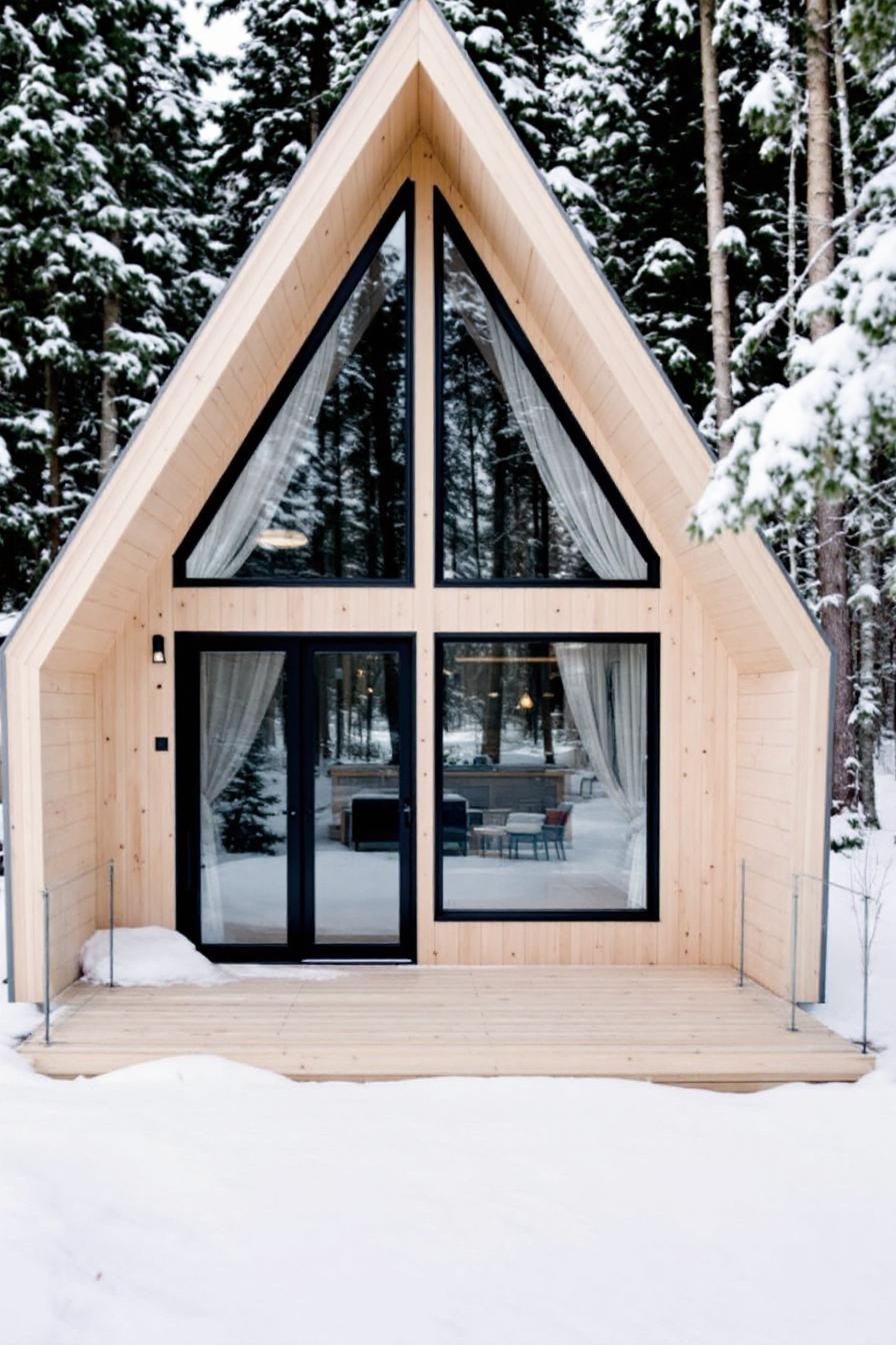 A-Frame Snowbound Sanctuary