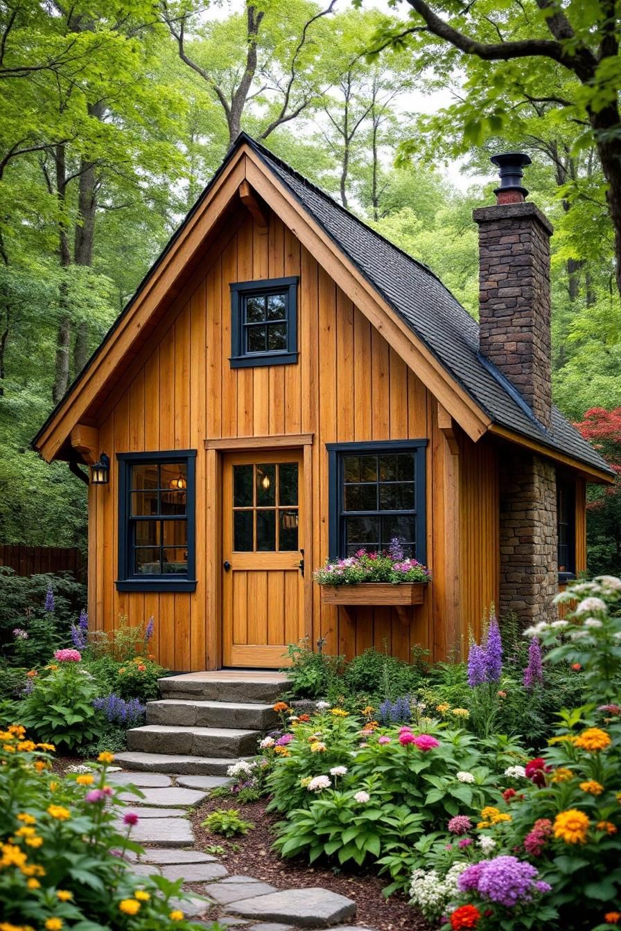 Rustic Gem in the Enchanted Forest