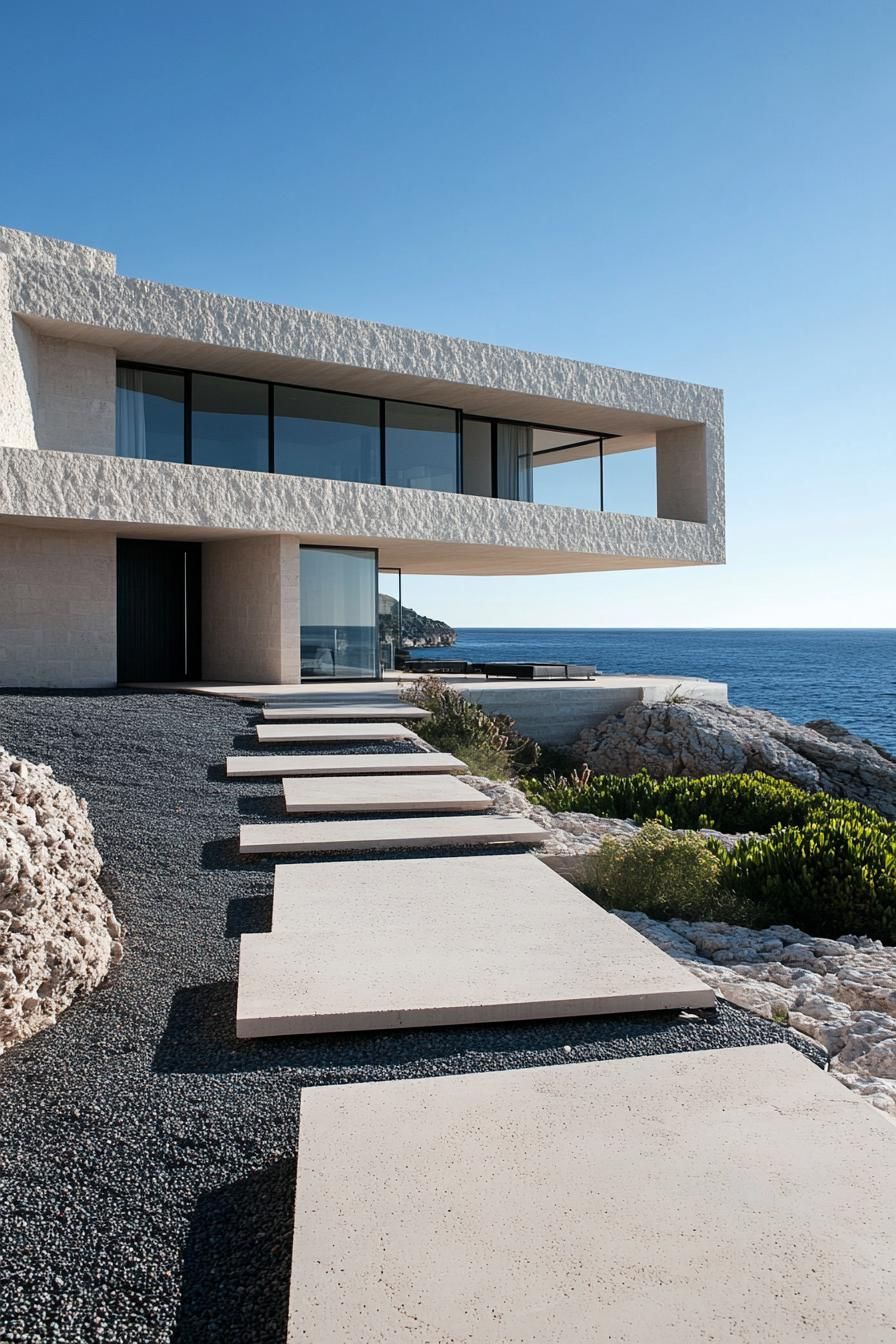 Cliffside Contemporary Cloud House
