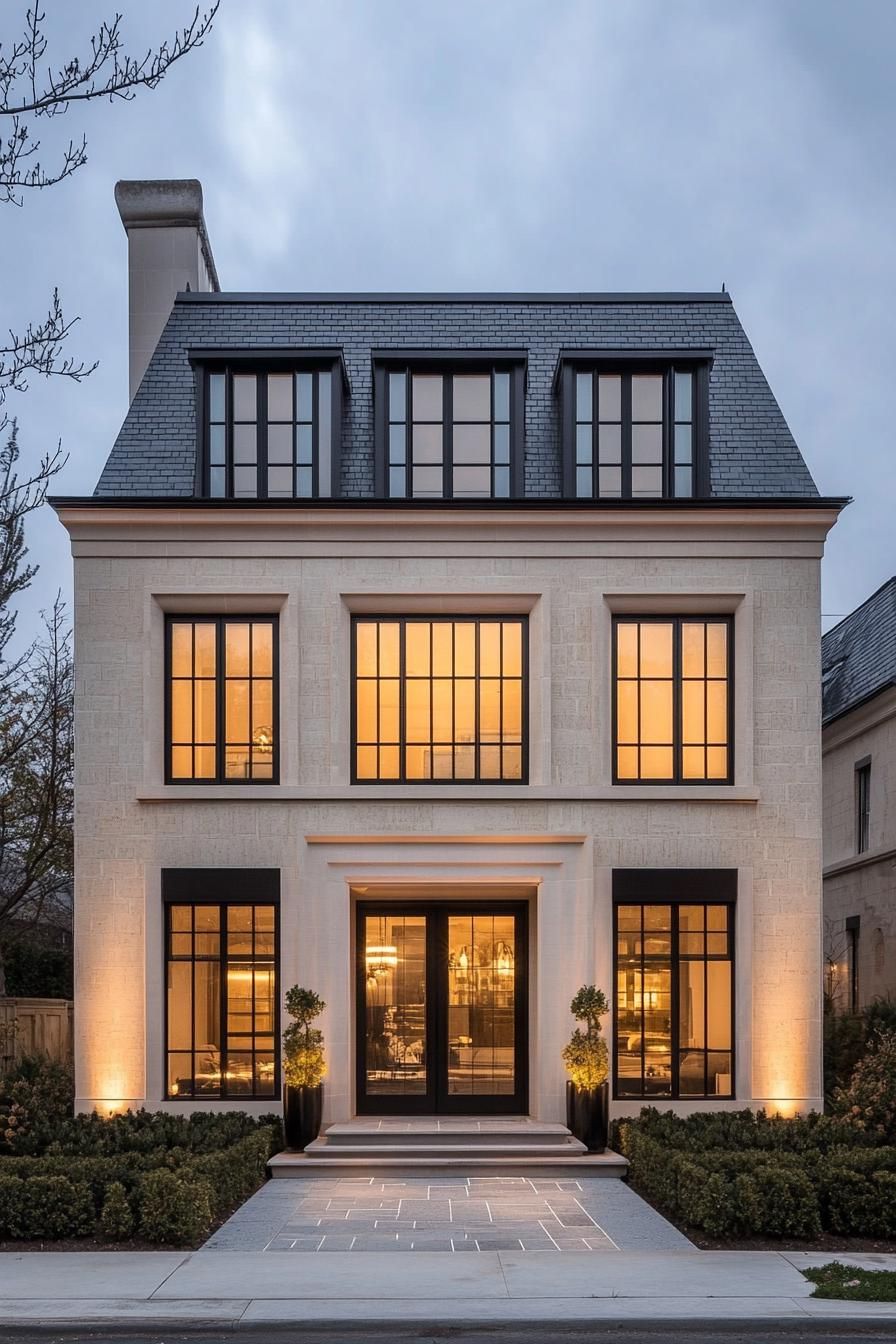 Sleek Elegance: The Modern Parisian Pad
