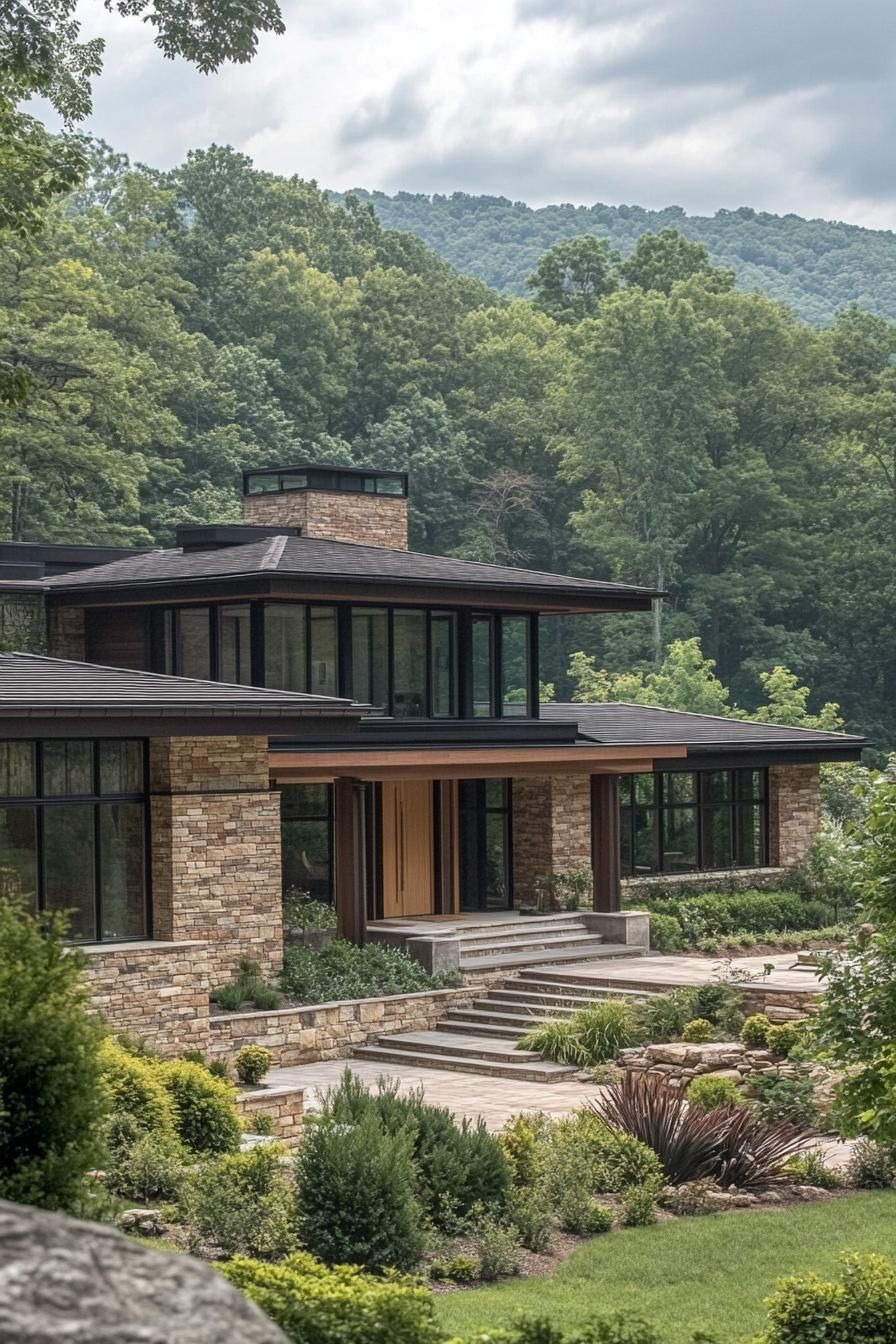 Sumptuous Stone Summit Home