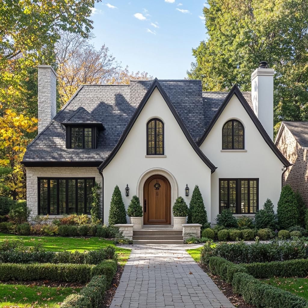 Charming Cottage With Arched Allure