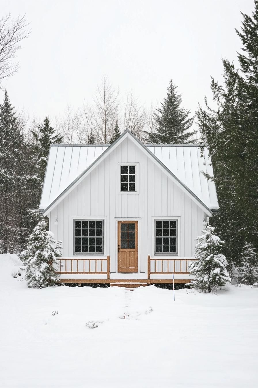 Frosty Fairy-Tale Cottage