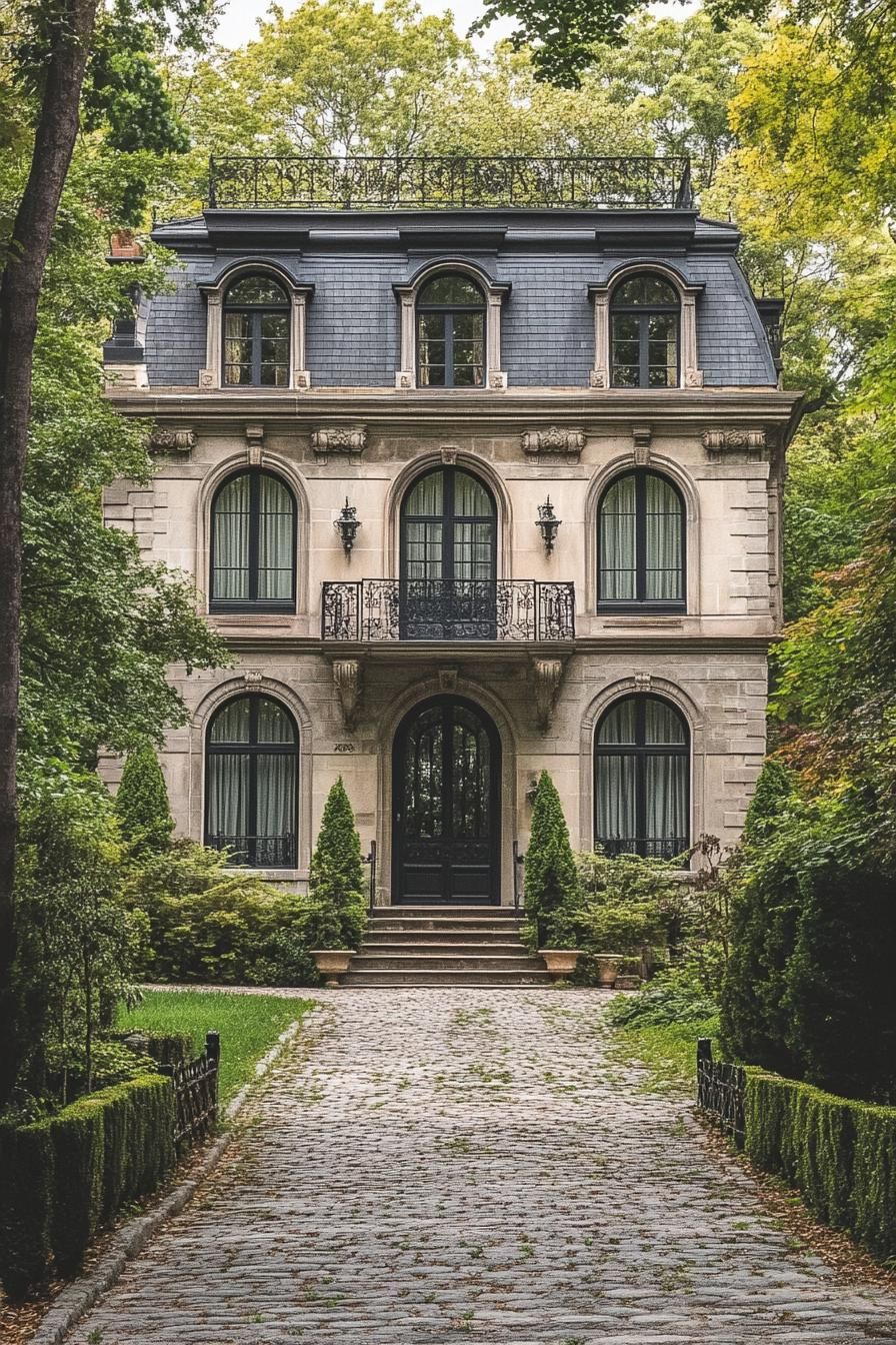 Whimsical Mansion with a Dash of French Charm