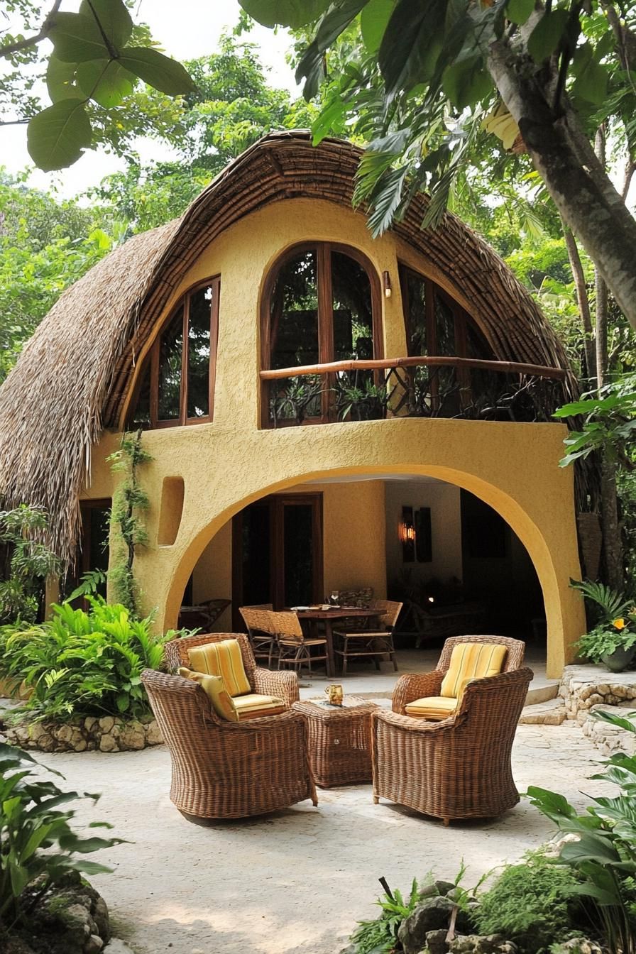 Bamboo Nest: The Leafy Alcove