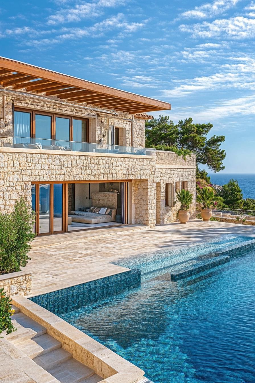 Luxurious Mediterranean house with pool