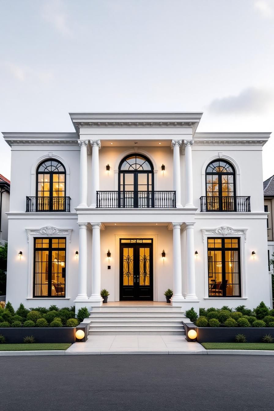 A Regal White Facade Adventure
