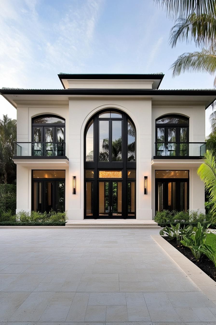 Majestic Entryway to Neoclassical Dream