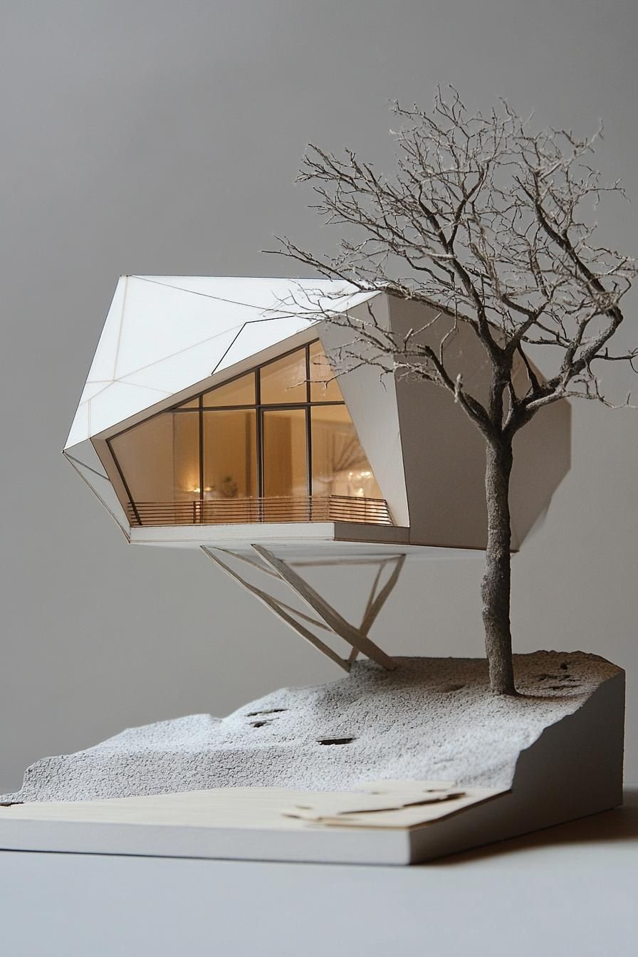 Ultra-Modern Treehouse Oasis