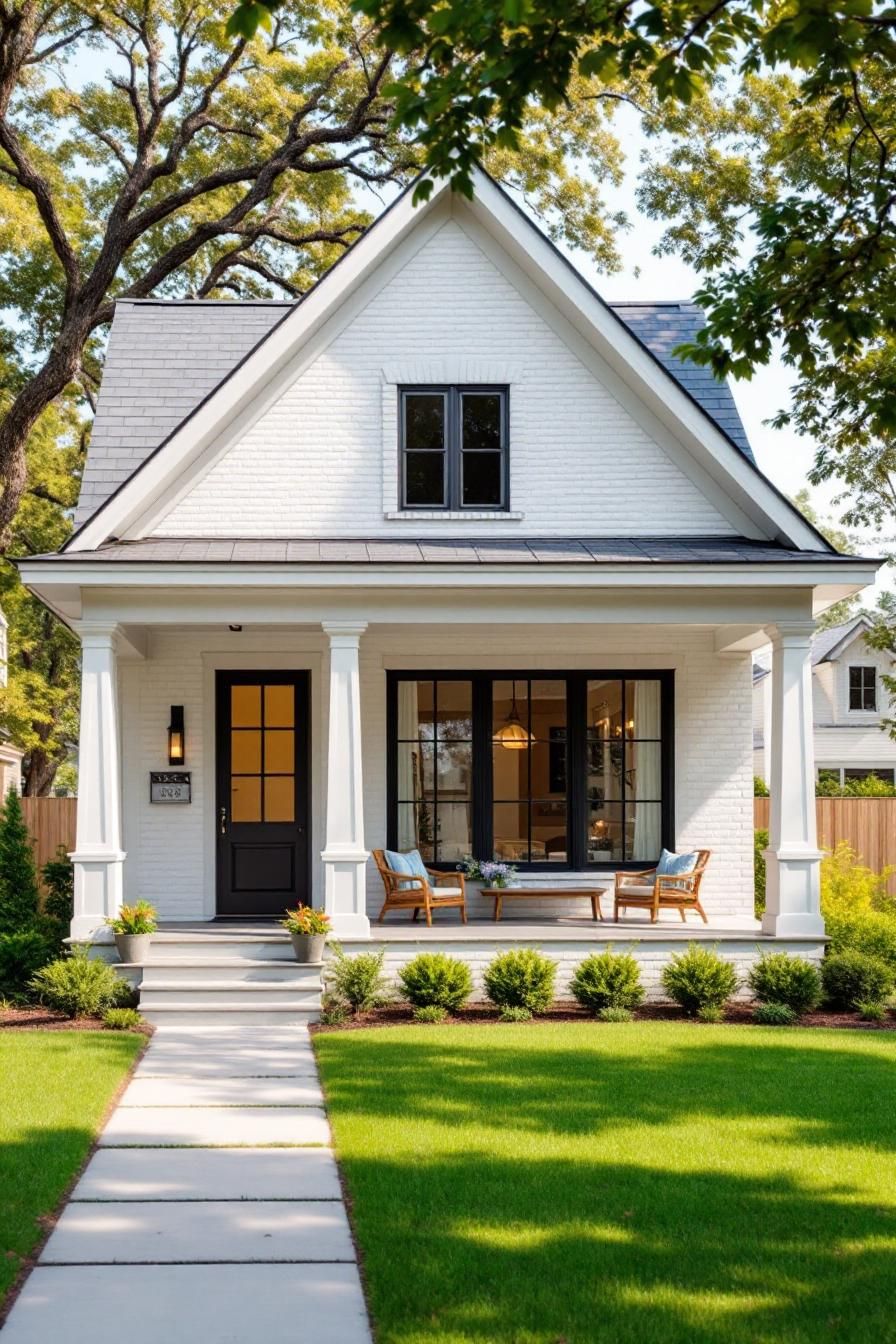 Charming Porch Perch Under the Oaks