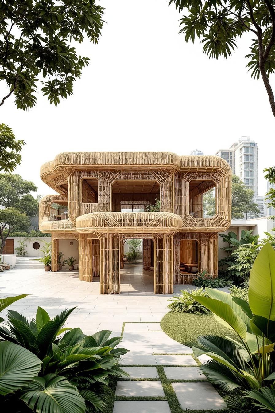 Bamboo Enchantment: The Eco Dome