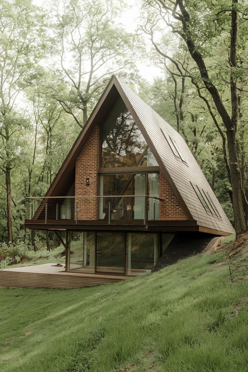 Triangular Treehouse: Nature’s Angled Abode