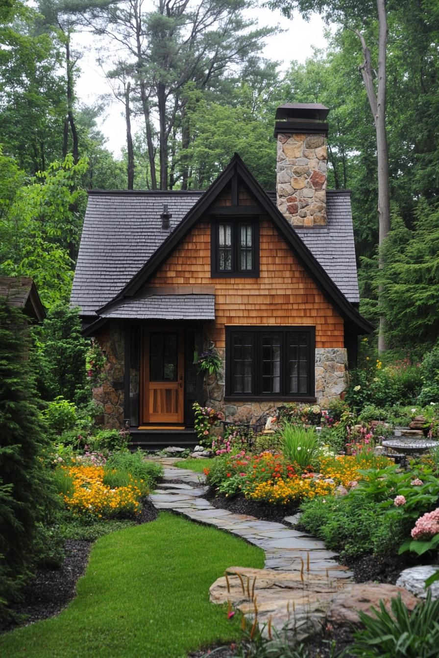 Secret Garden Gingerbread House