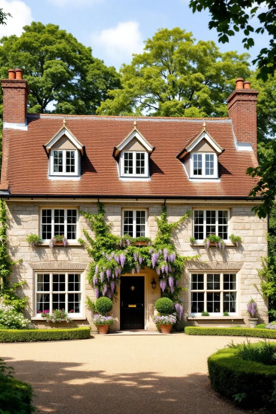 Quirky Stone Cottage with Lavender Surprise