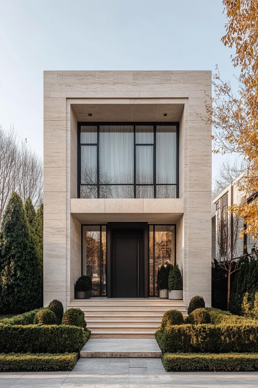 Boxy Beauty With Symmetrical Splendor