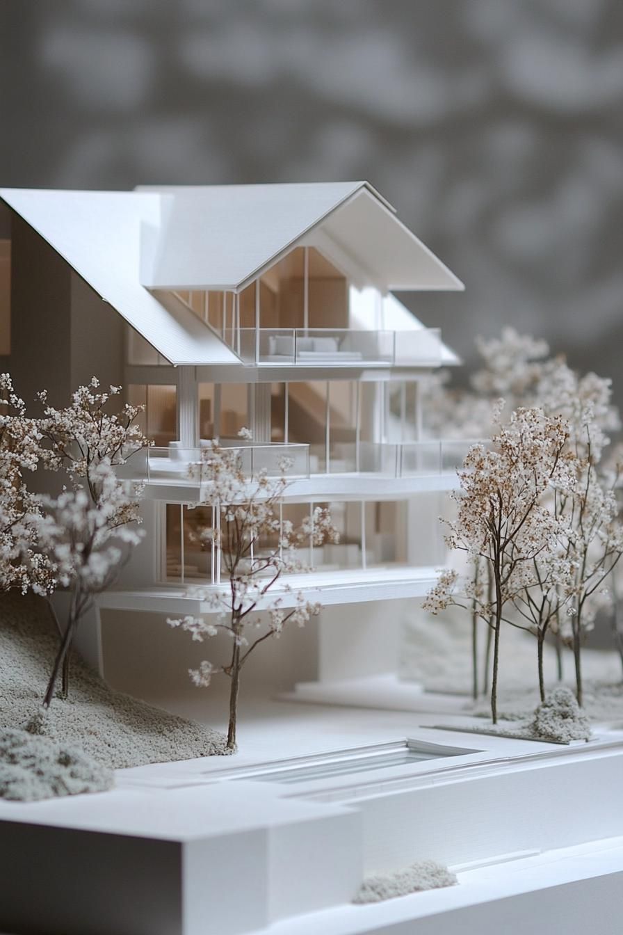 Mini Modern Manor: A Masterpiece in Miniature
