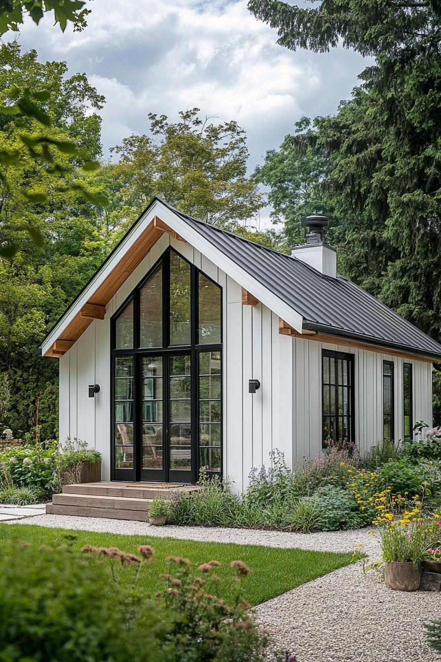 Enchanting Hideaway with Wall of Glass