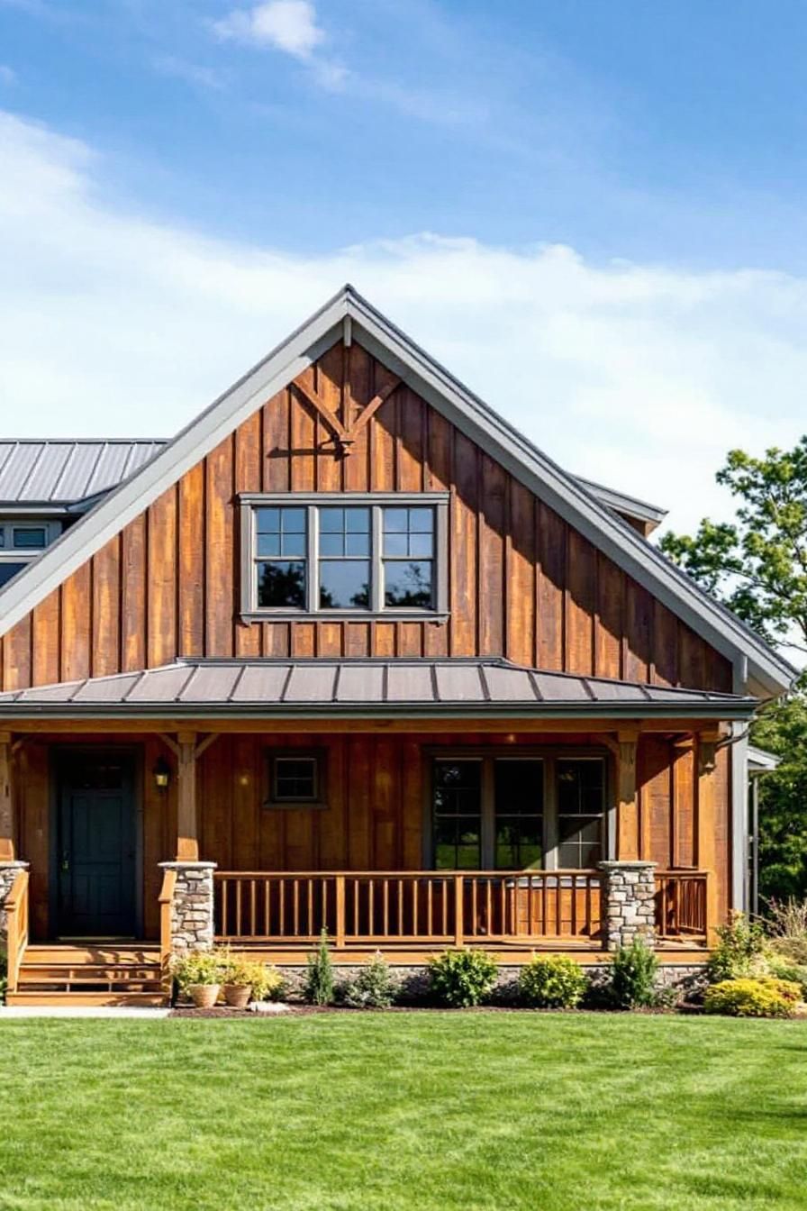 Wooden Whimsy with Gleeful Greenery
