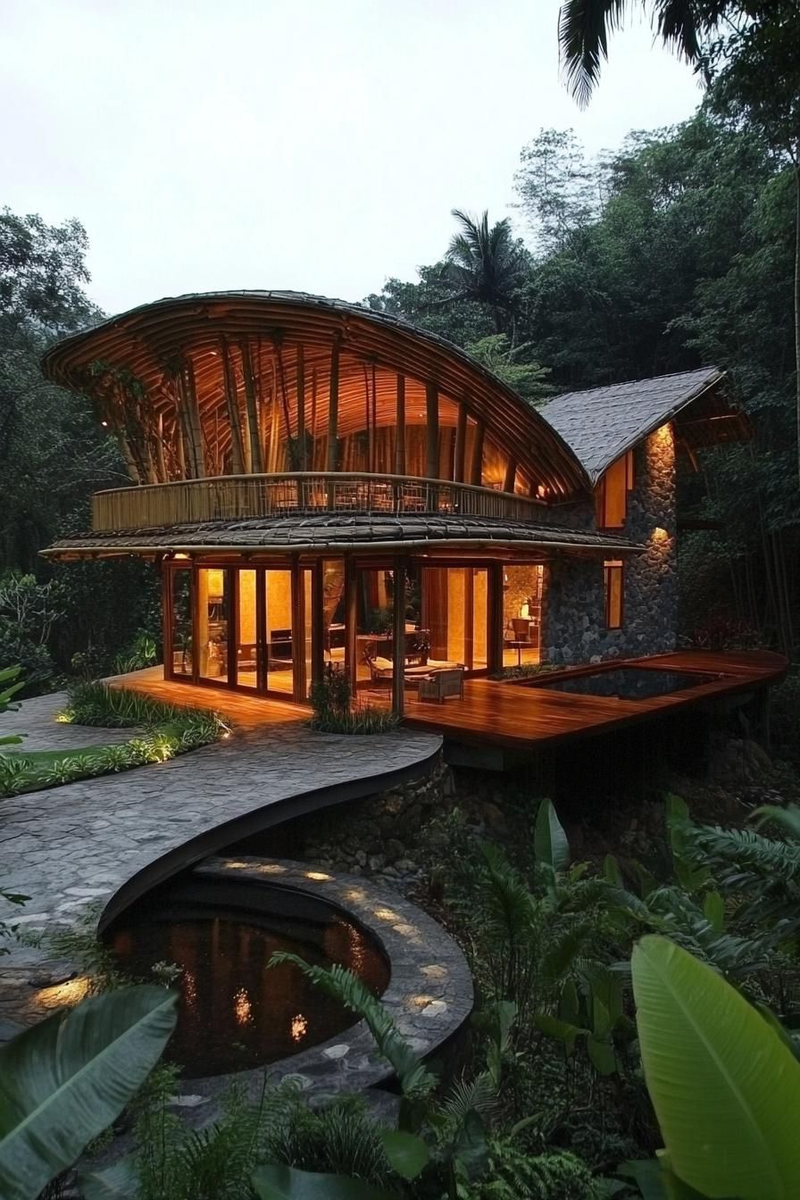 Bamboo Arcadia: The Verdant Escape