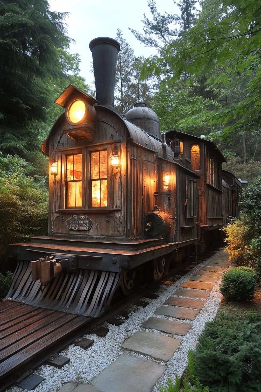 All Aboard the Train House Express