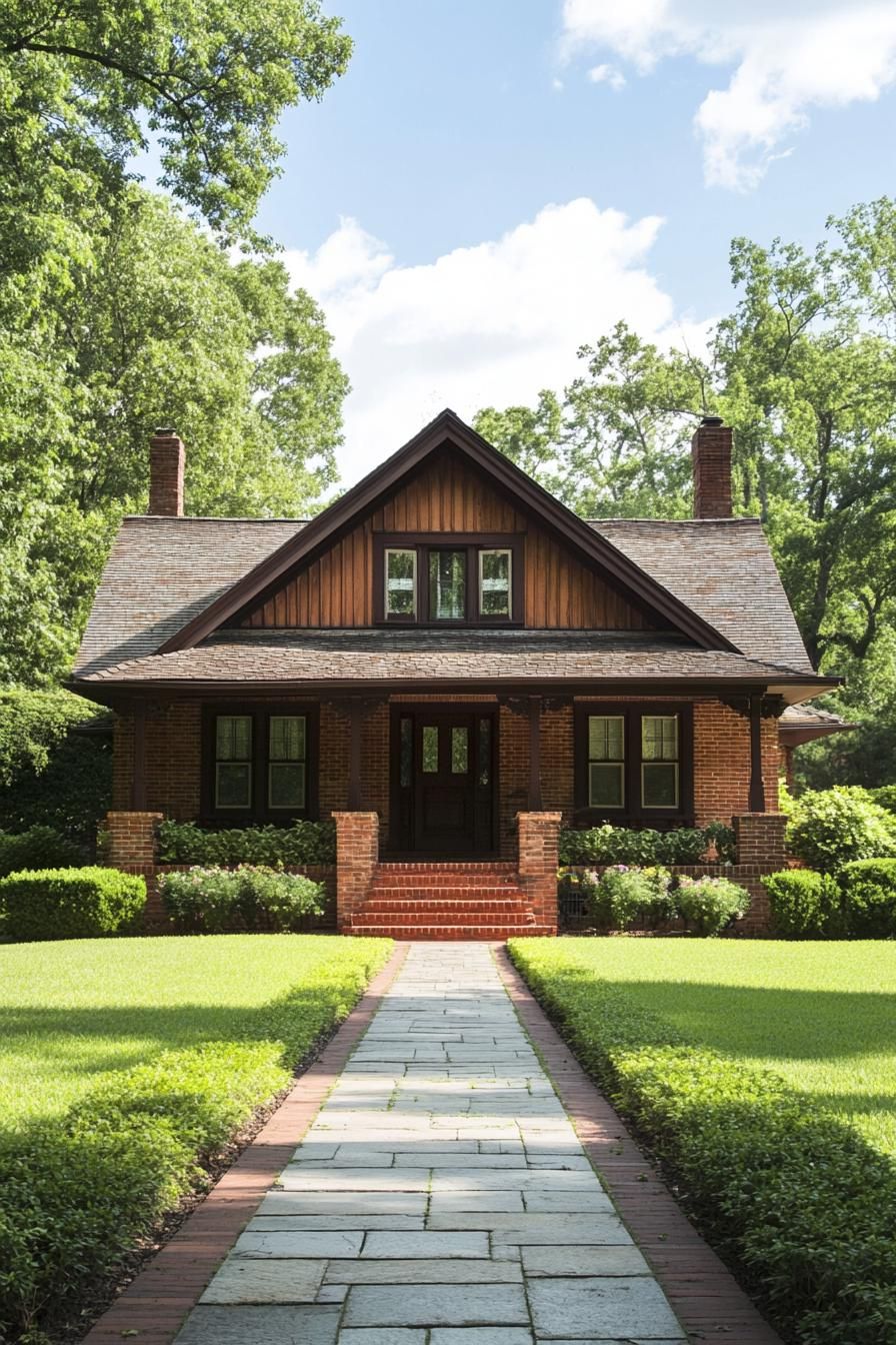 Charming Chalet with Brick Bliss