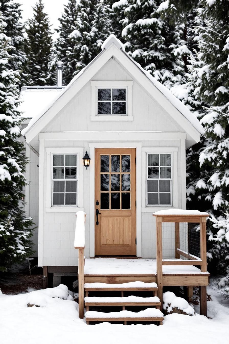 Snow-Kissed Mini Abode