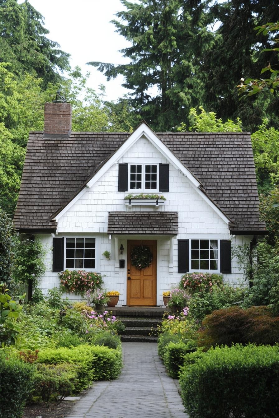 Cottage Escape with Leafy Splendor