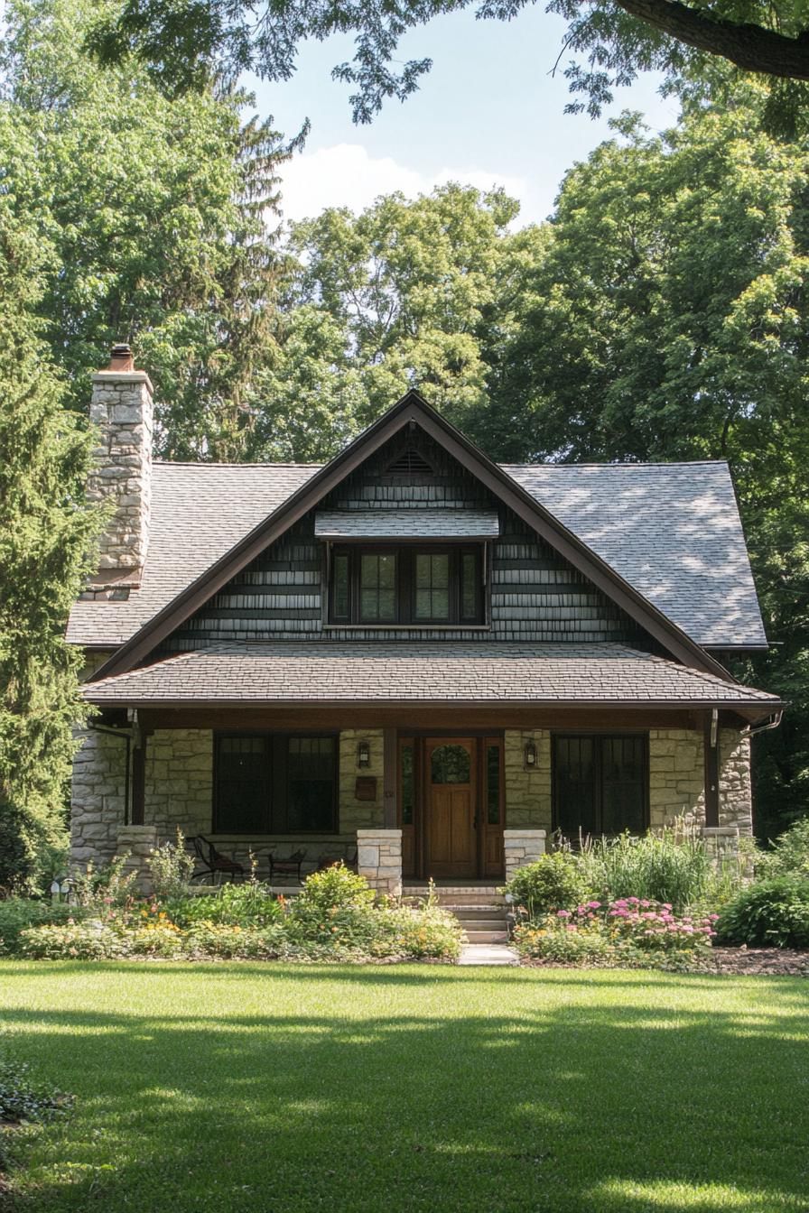Enchanting Hearth with Verdant Vibes