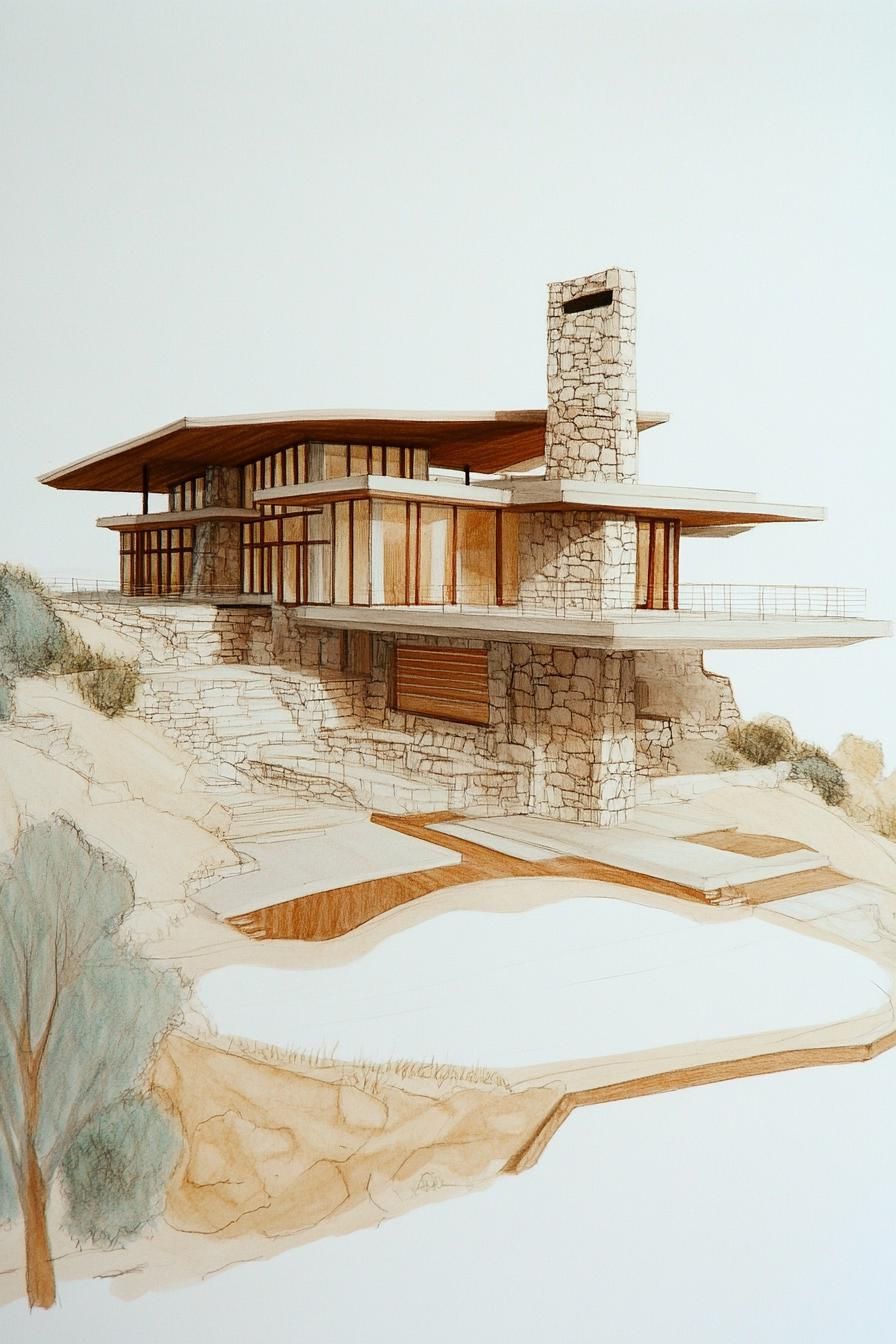 Architectural Vision In Stone And Glass