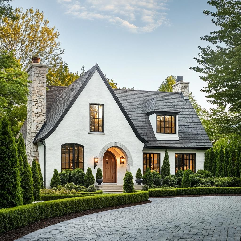 Quirky Cottage With Stone Chimney Charm
