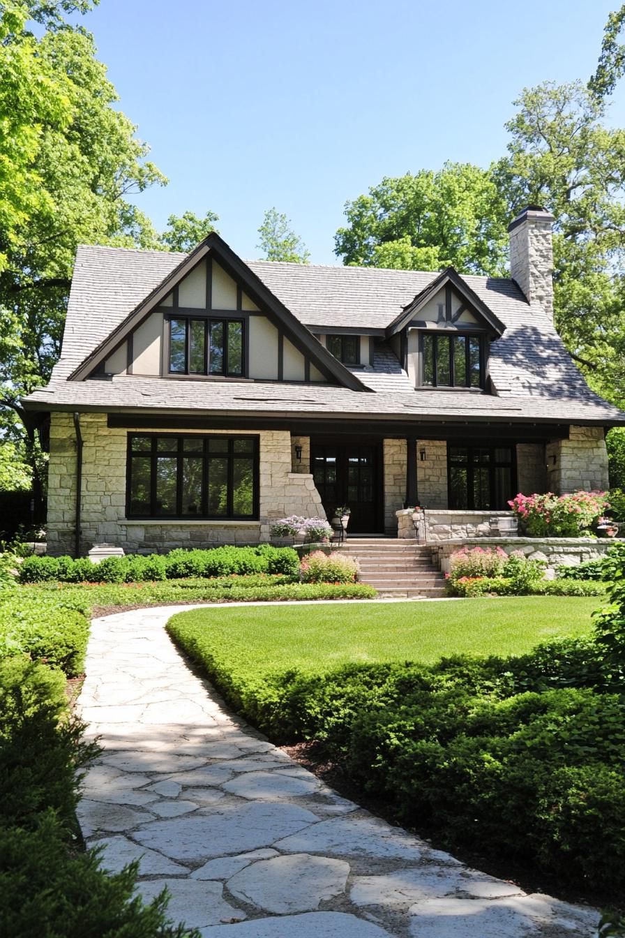 A Storybook Homestead with Tudor Twists