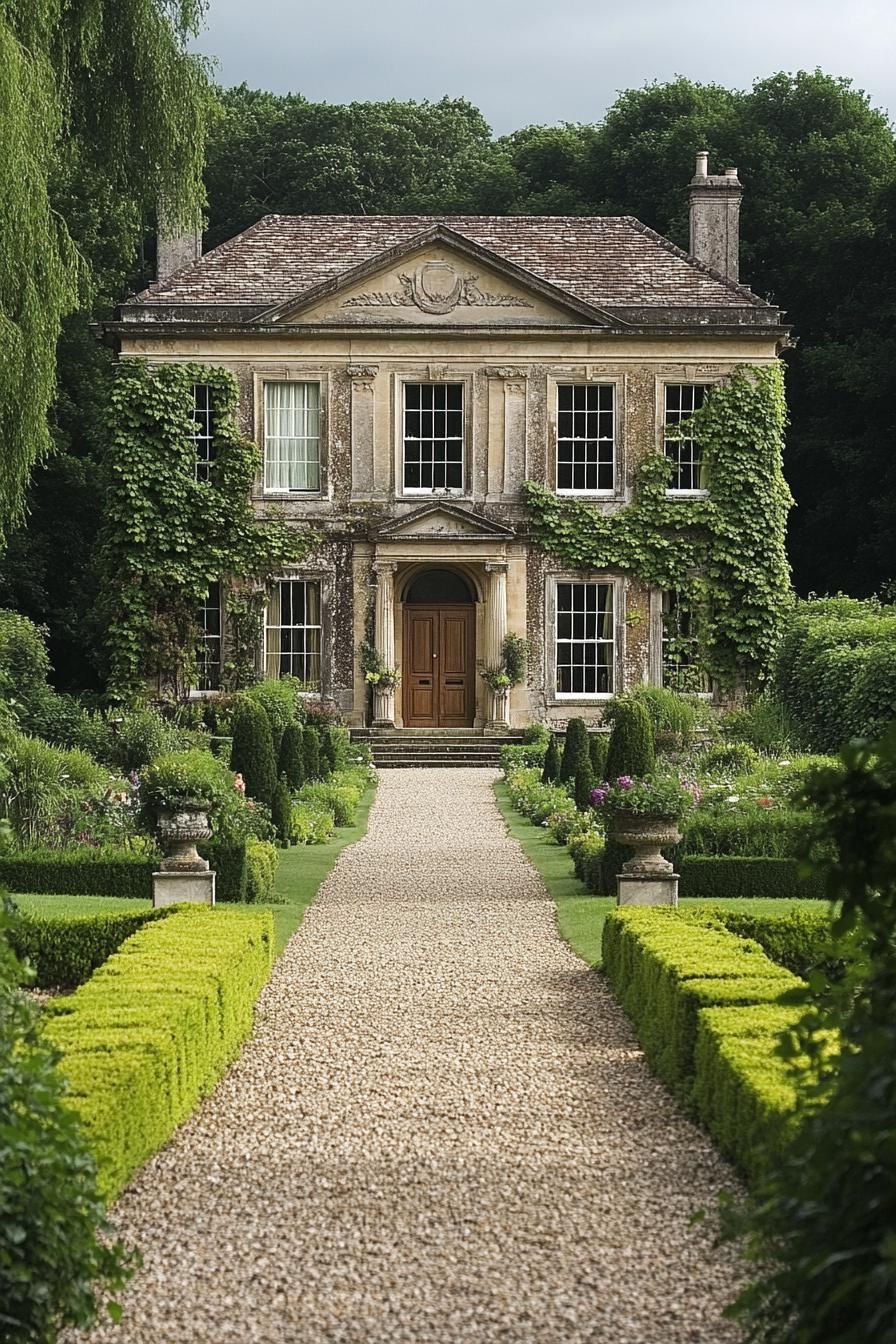 Charming Ivy-Draped Mansion