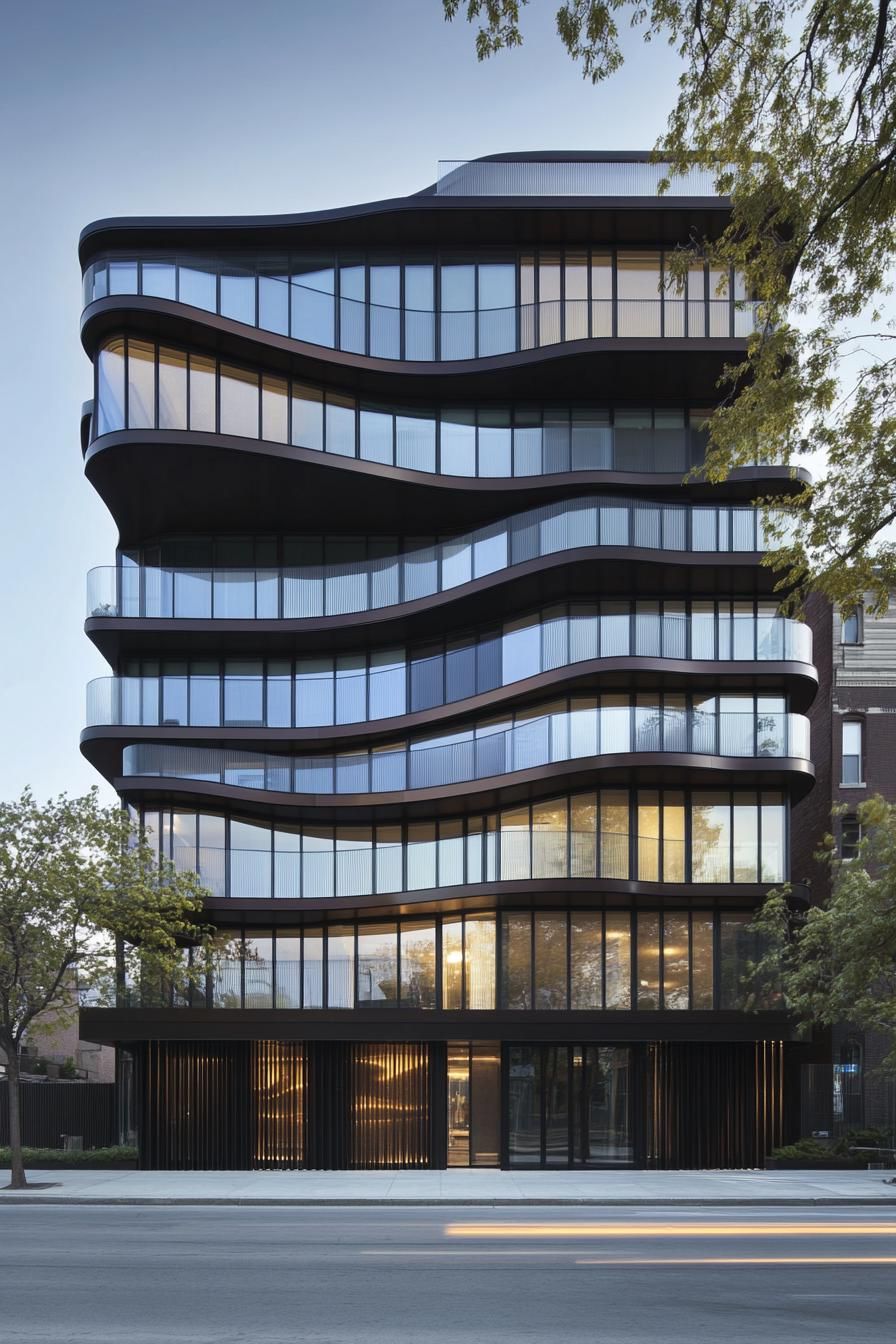 The Undulating Glass Palace