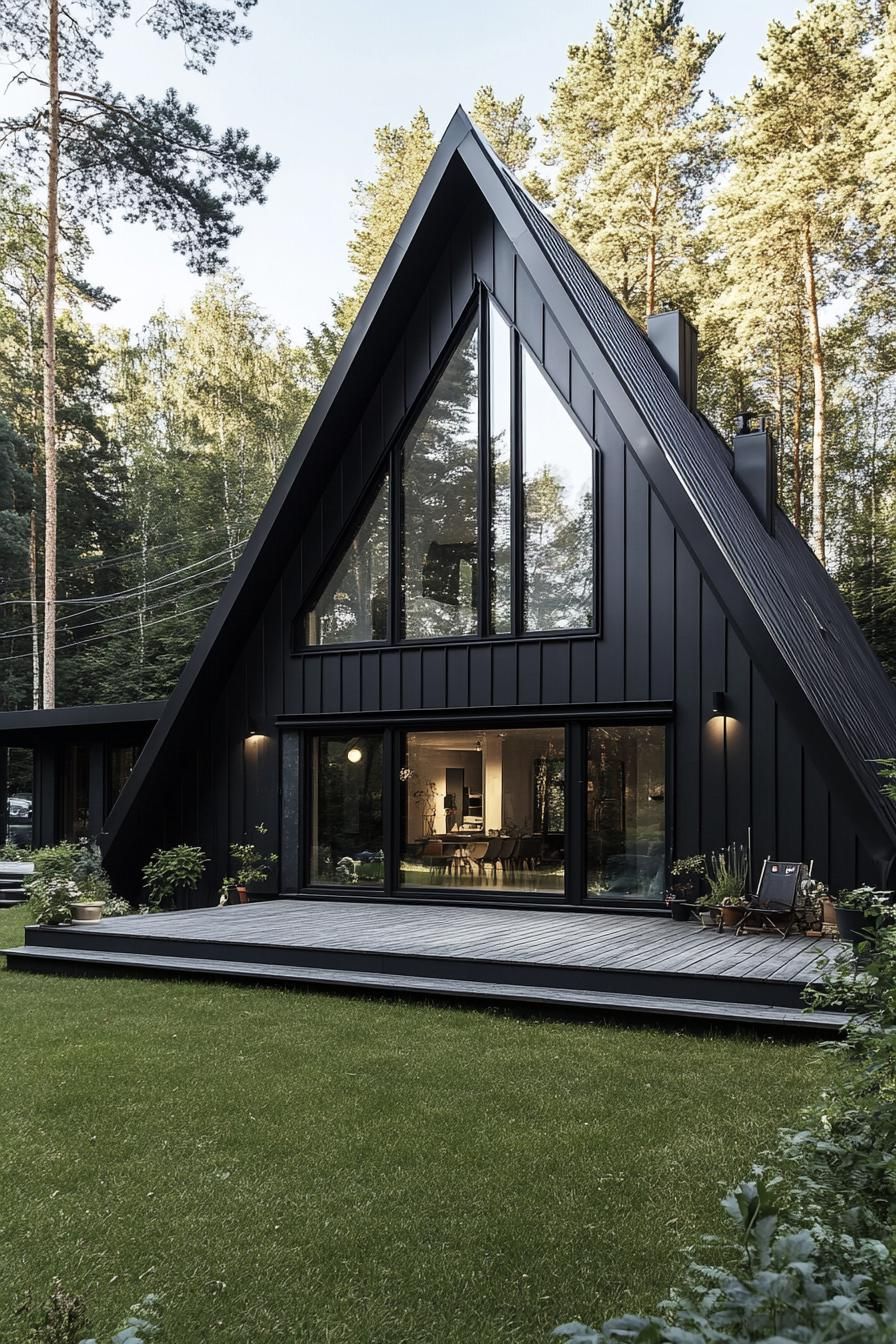 A-Frame Abode: Nature’s Geometry Lesson