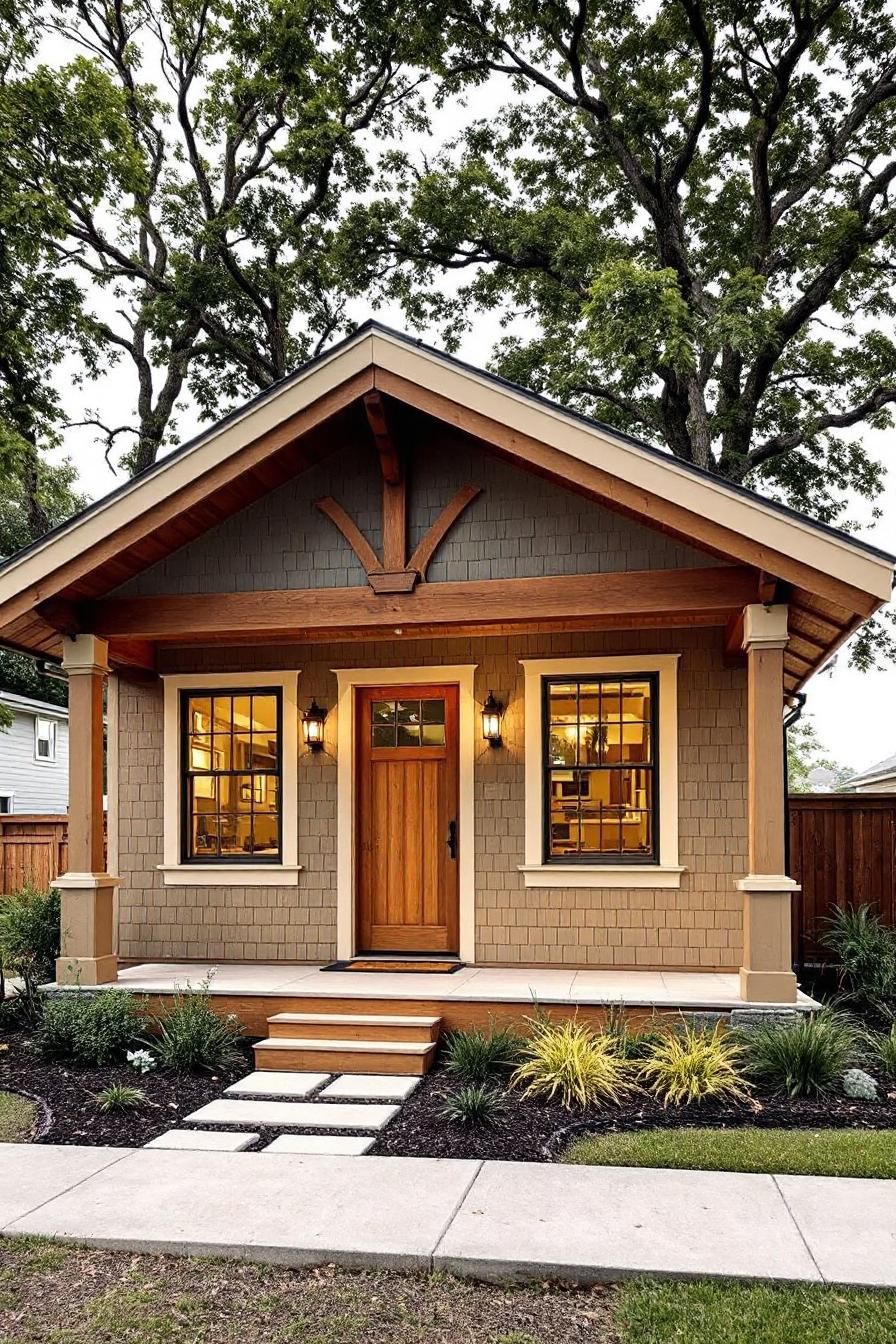 Quaint Quarters with a Timbered Touch