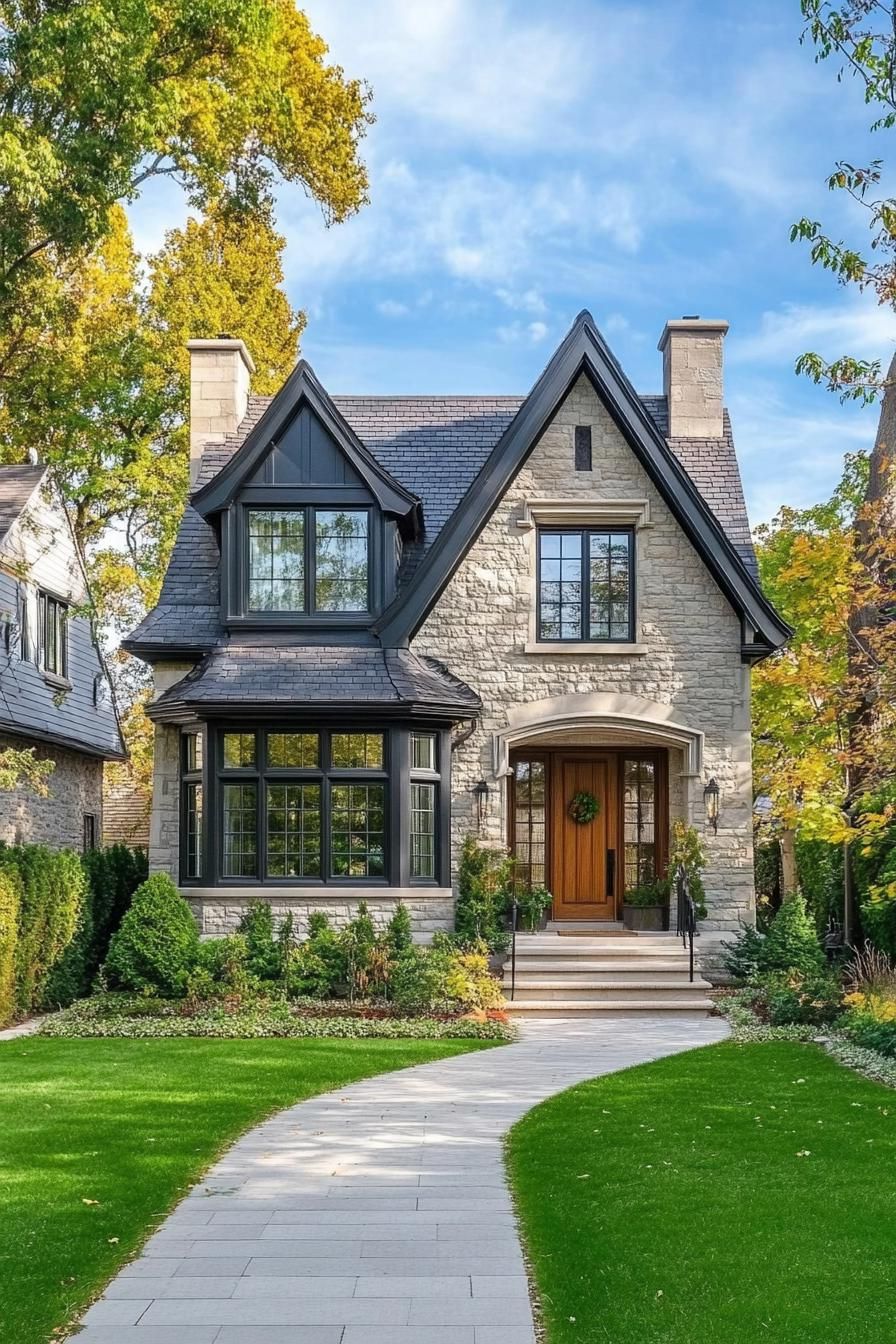 Charming Stone Castle With a Storybook Entrance