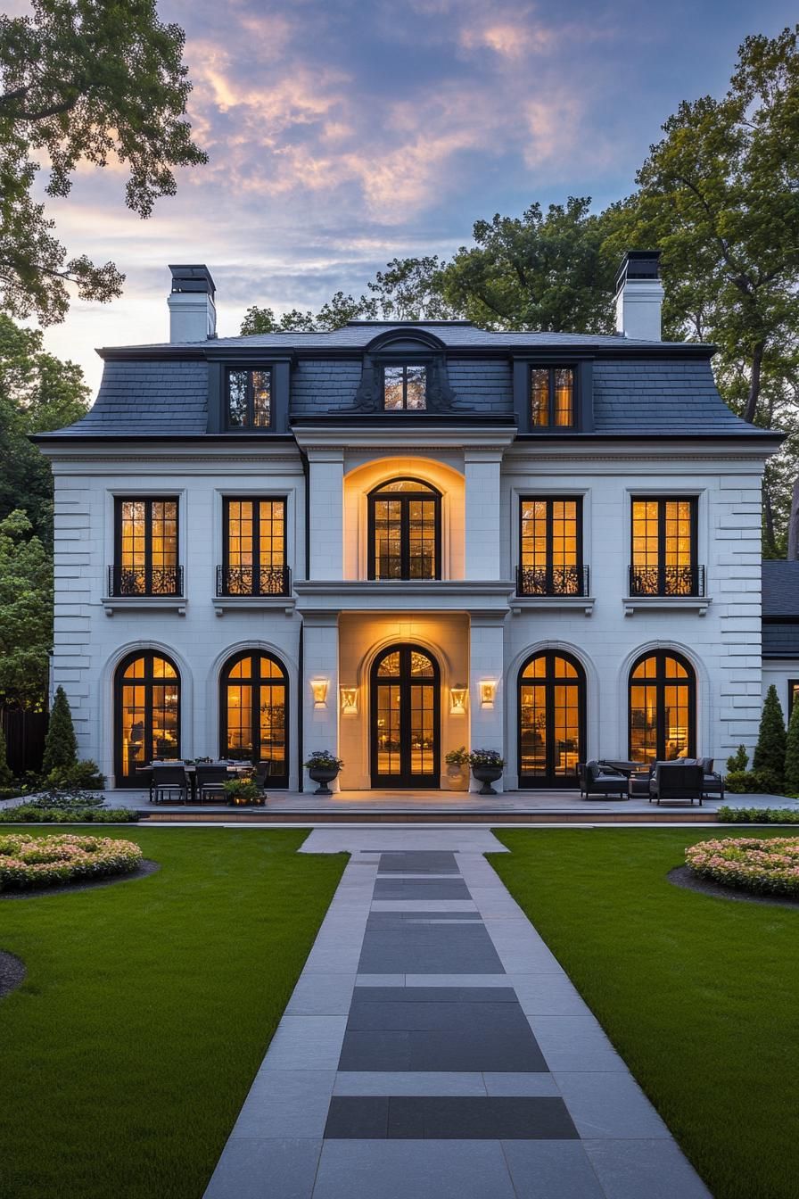Splendid Neo-Classical Daybreak Delight