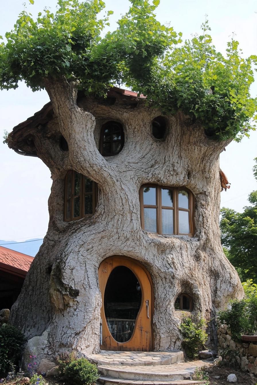 Whimsical Treehouse Abode