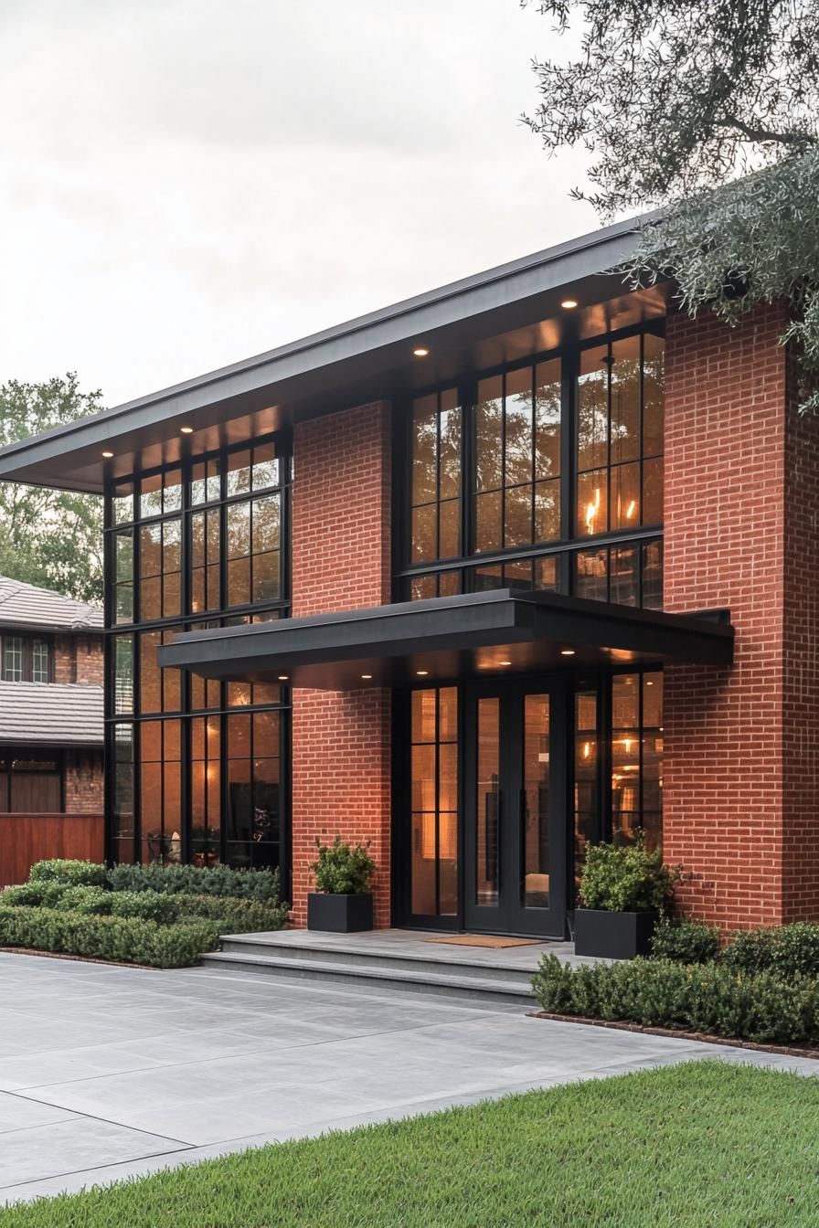 A Brick Masterpiece in the Tranquil Green
