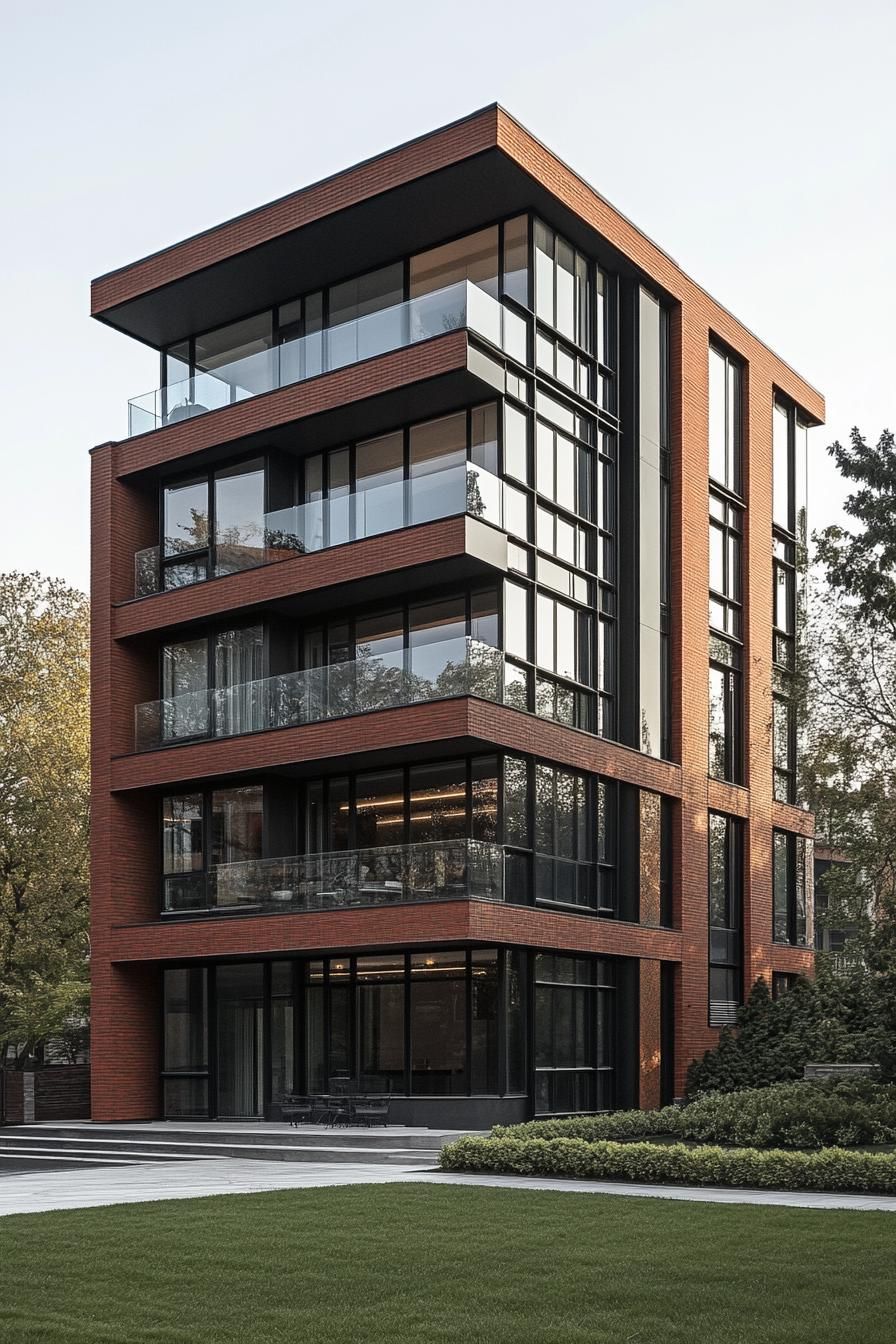 Brick Serenity: The Glassy Ascent