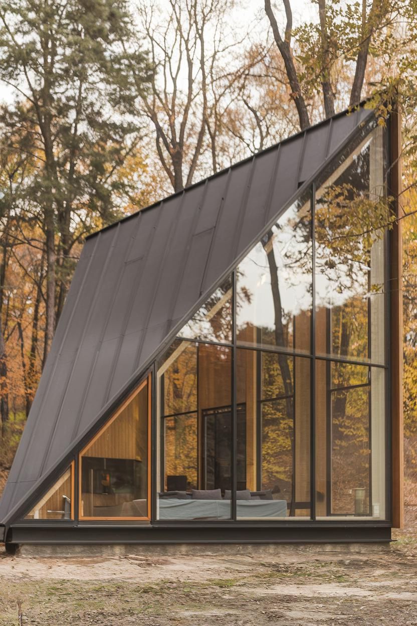 Triangular Timber Tranquility: Forest Frolic