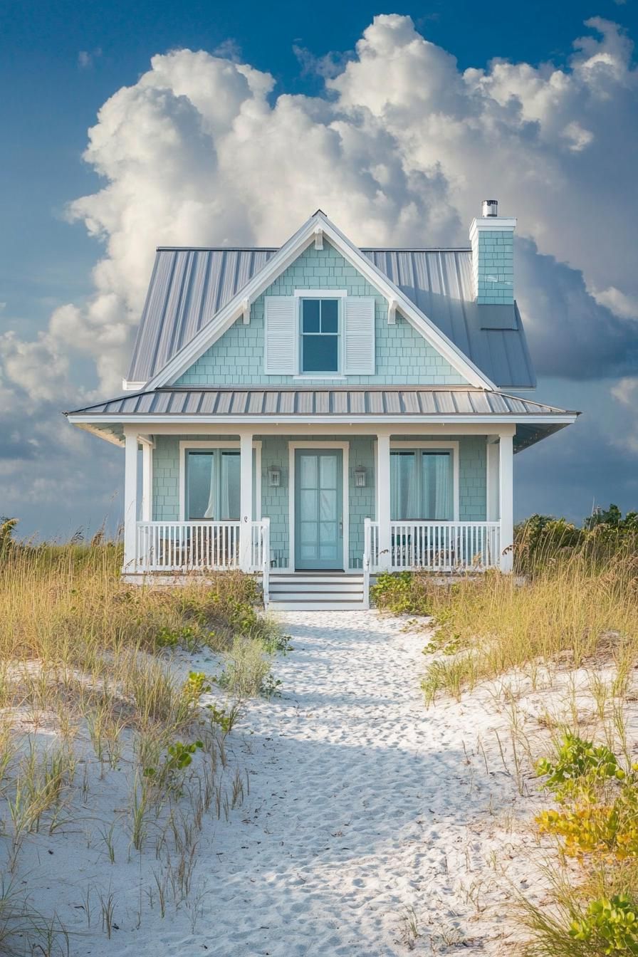 Coastal Cottage Oasis With Sandy Serenity