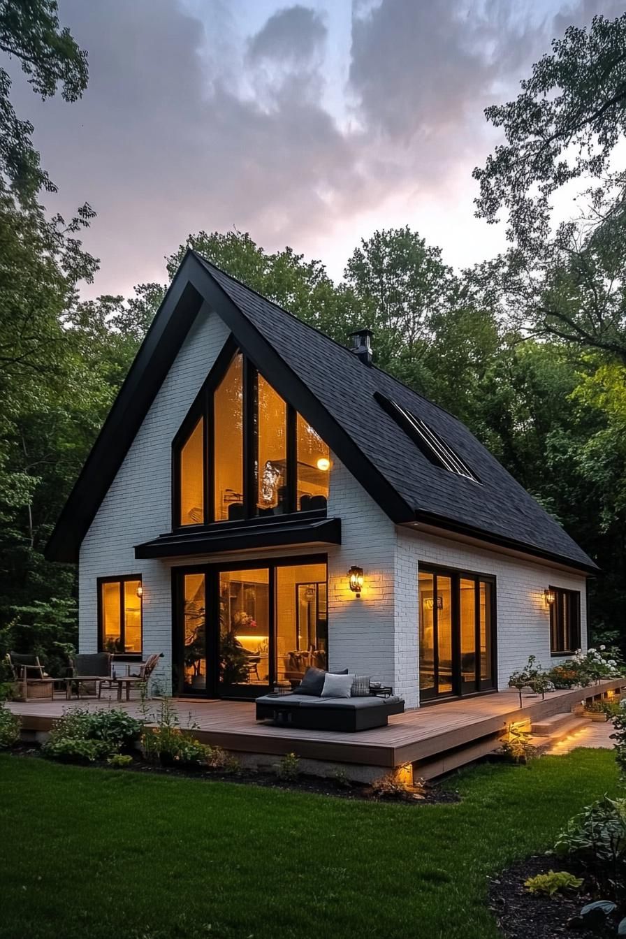 Gable Glow in the Enchanted Thicket