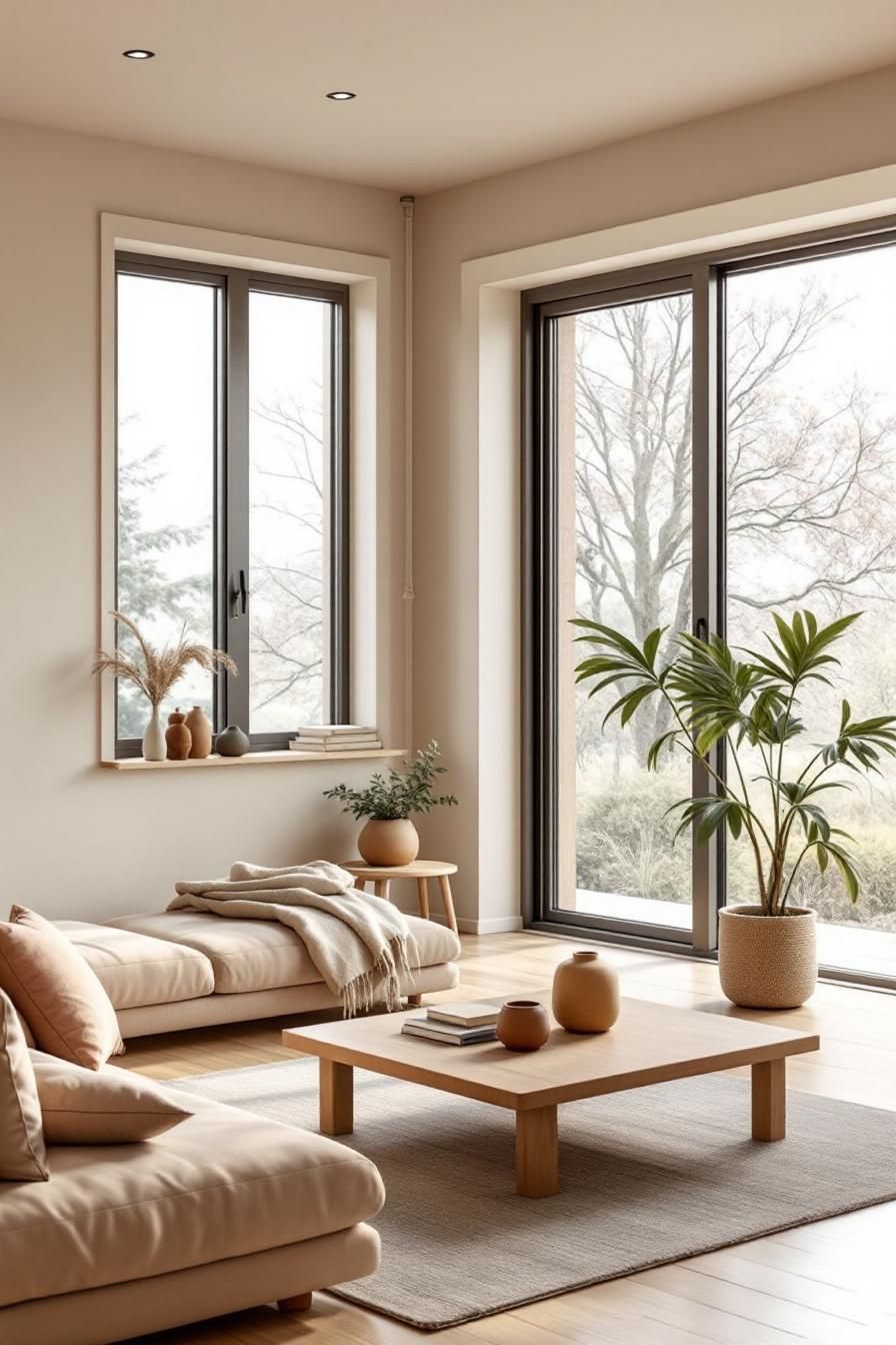 A Cozy Minimalist Escape: Chic and Calm