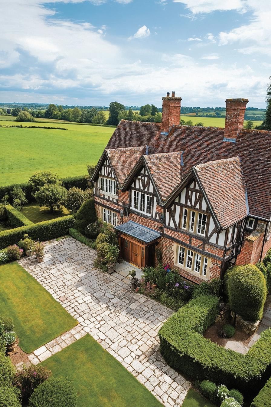 Tudor-Style Tranquility in Green Pastures