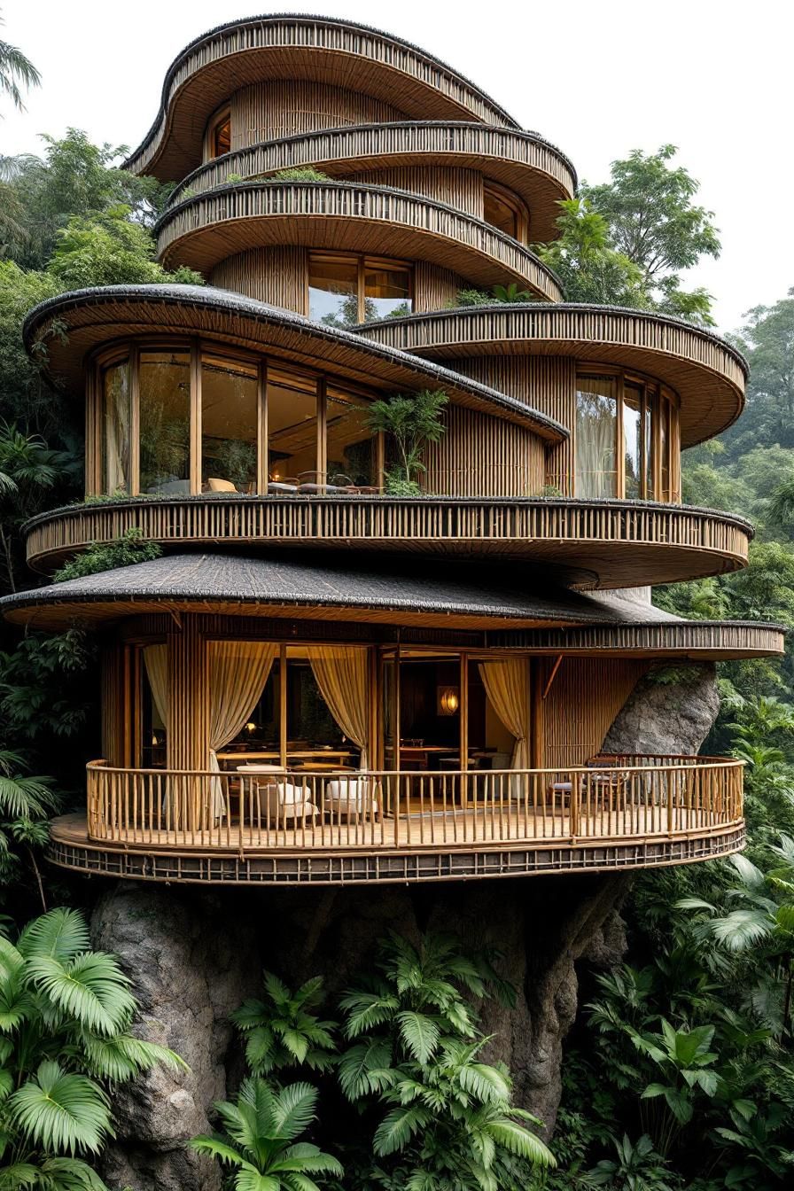 Bamboo Spiral: The Jungle Turret