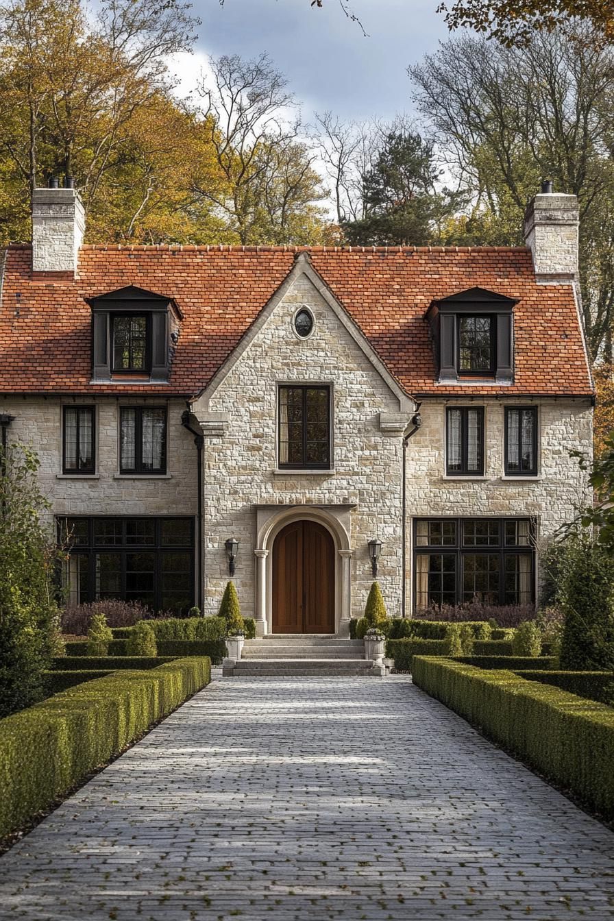 Chic Châteaux With Russet Hues