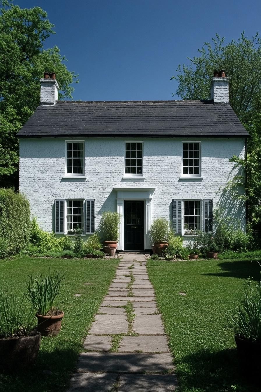 Charming Georgian house with lush garden