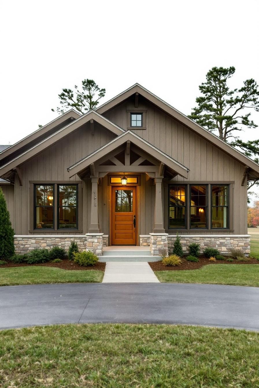 Quaint Bungalow with a Frosting of Rock