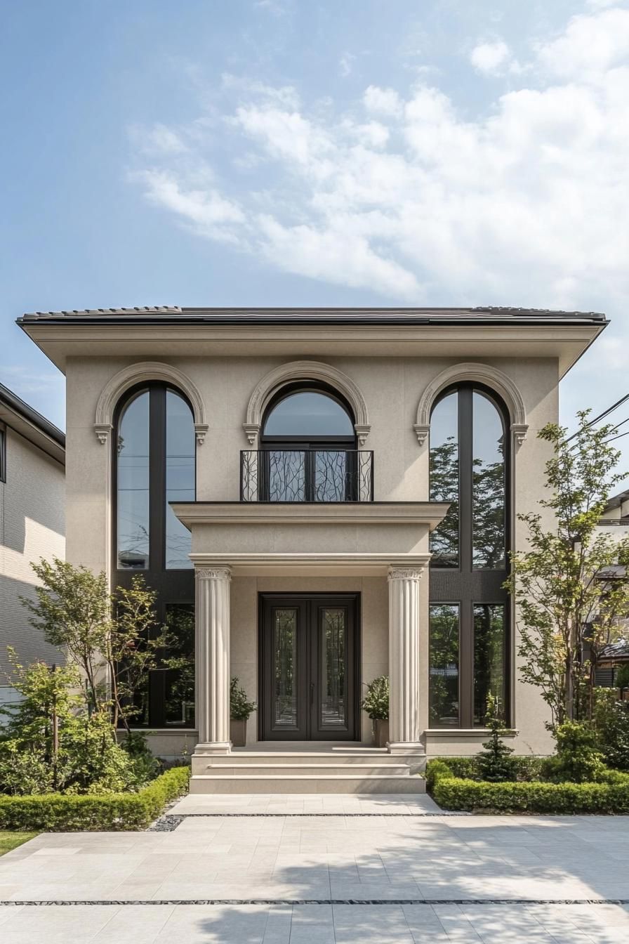 Timeless Neo-Classical Charm in the Sun